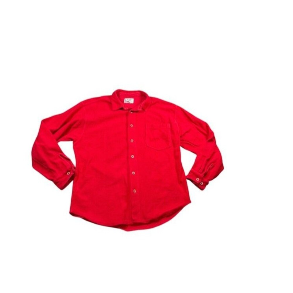 Roots Canada Chamois Shirt Button Up Mens Size Small Vintage 90's Outdoors Y2K